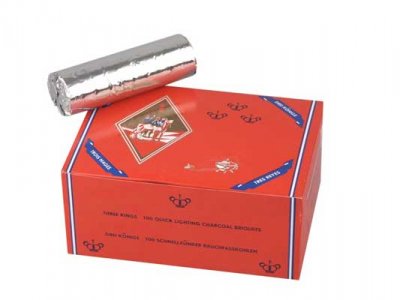 Shisha-Kohle Three Kings groß
