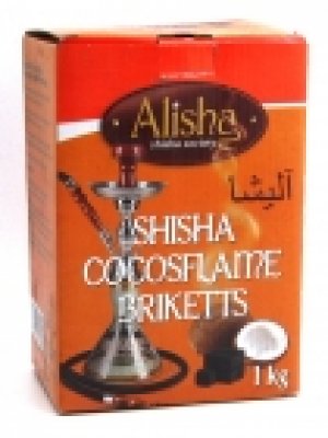 Shisha-Cocosflame Briketts von Alisha 1,0 kg