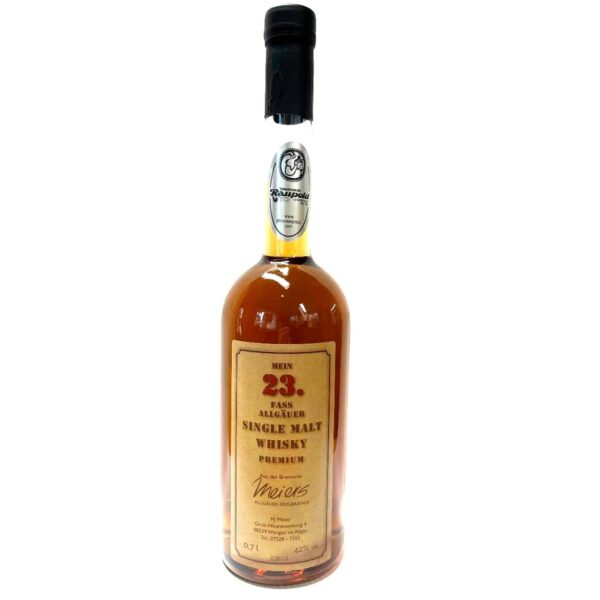 Allgäuer Single Malt Whisky Premium 23. Fass