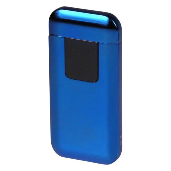 USB Feuerzeug Jean Claude Solaris ice blue Lichtbogenzündung