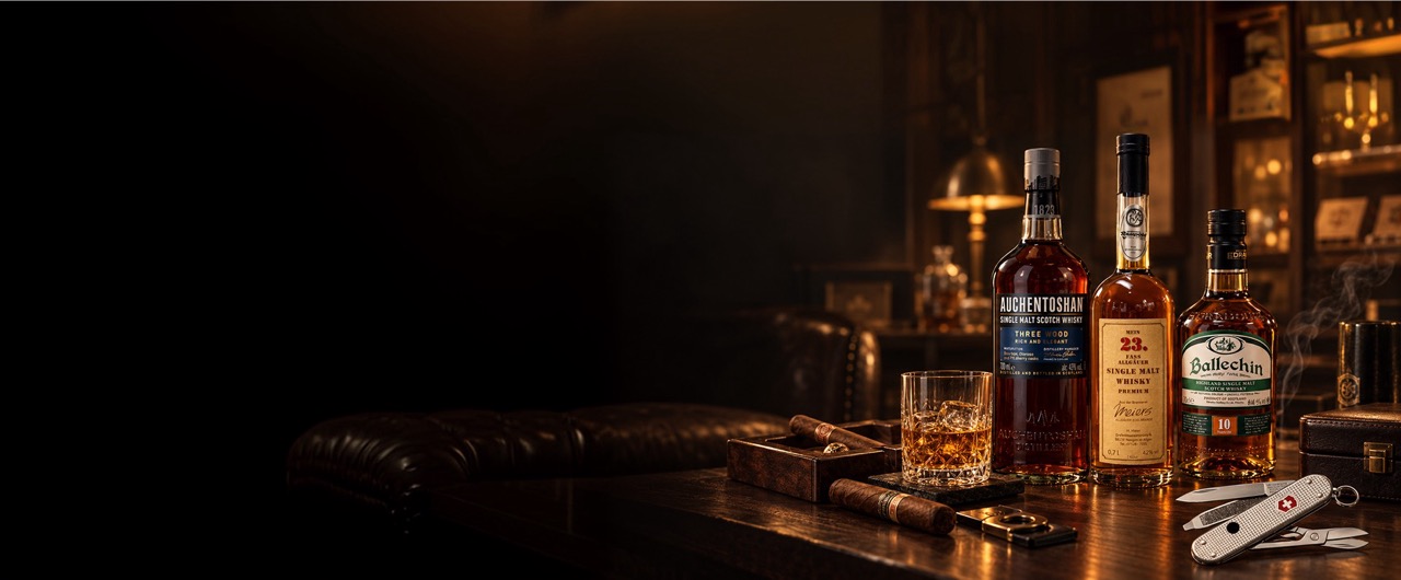 Whisky, Zigarren und Accessoires – Premium-Genuss bei Raupolds Genussexpress